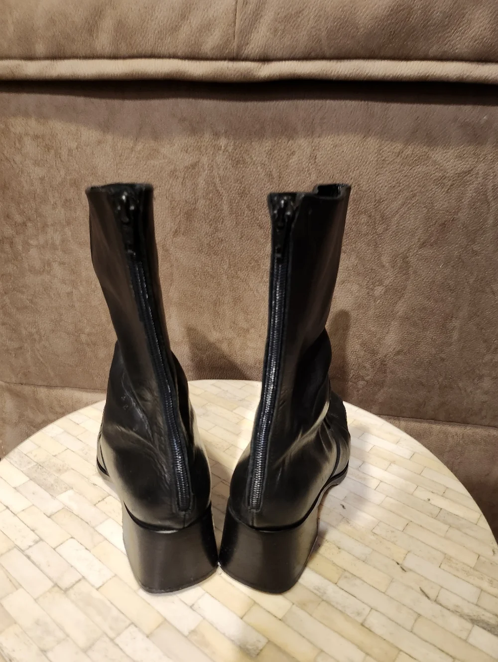 Coach Betsey leather boots size 7 - Picture 3 of 8